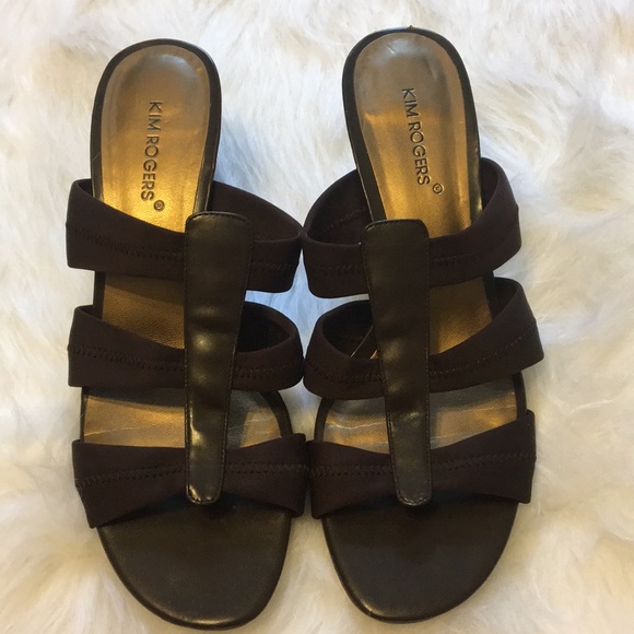 Kim Rogers Brown Heels - Picture 2 of 5